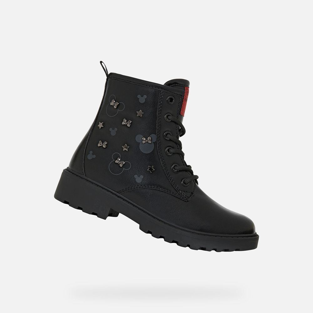 Geox Kiz Çocuk Bot Siyah - Casey - SUT-419578